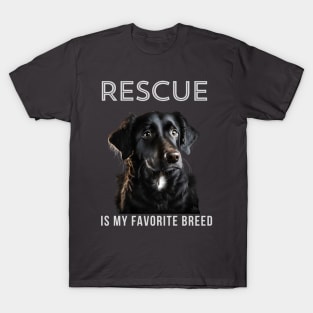 Rescue is my favorite breed T-Shirt